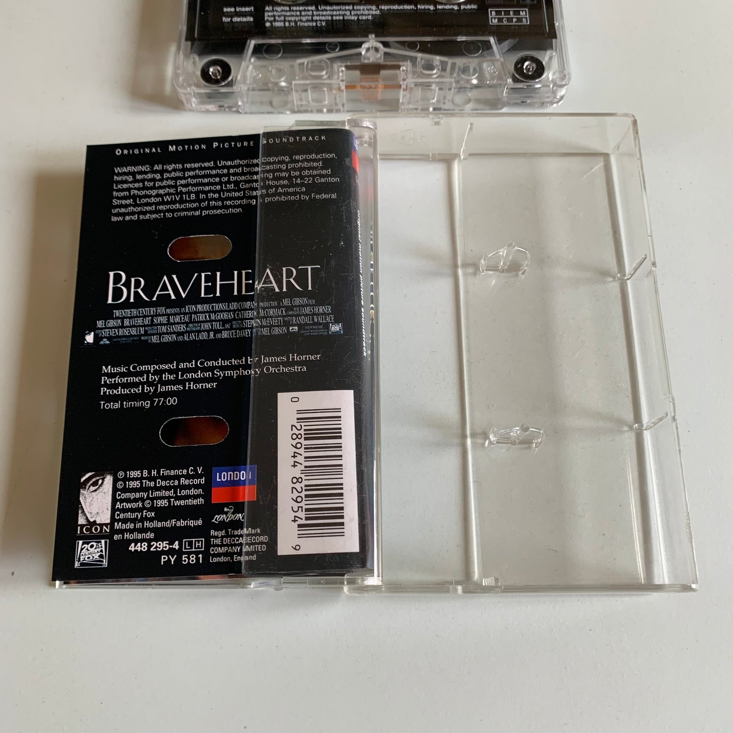 James Horner - Braveheart - Bande Originale du Film - 1995 Occasion