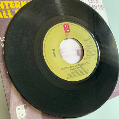 Philadelphia International All Stars - Let's Clean Up The Ghetto - Single 1977