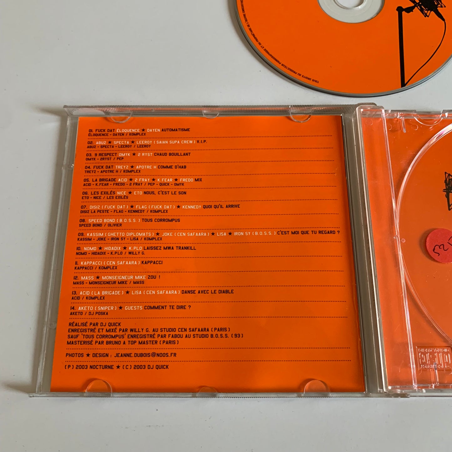 CD - DJ Quick - Open Mike Sessions - 2003 Occasion