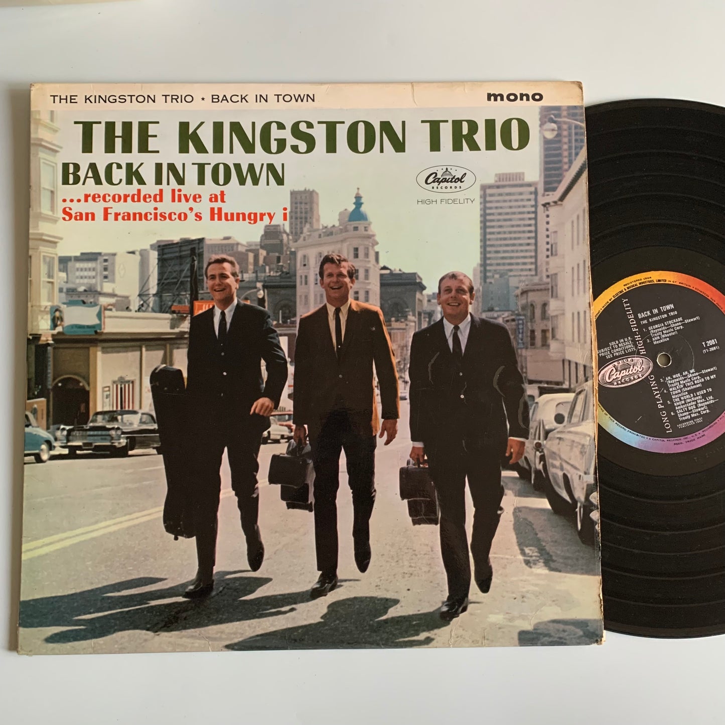 The Kingston Trio - Back In Town - LP 1964 Occasion