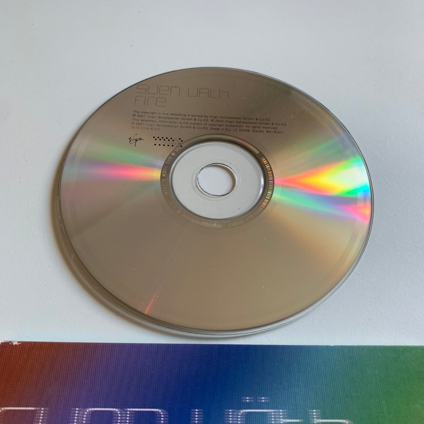 CD - Sven Väth - Fire - 2002