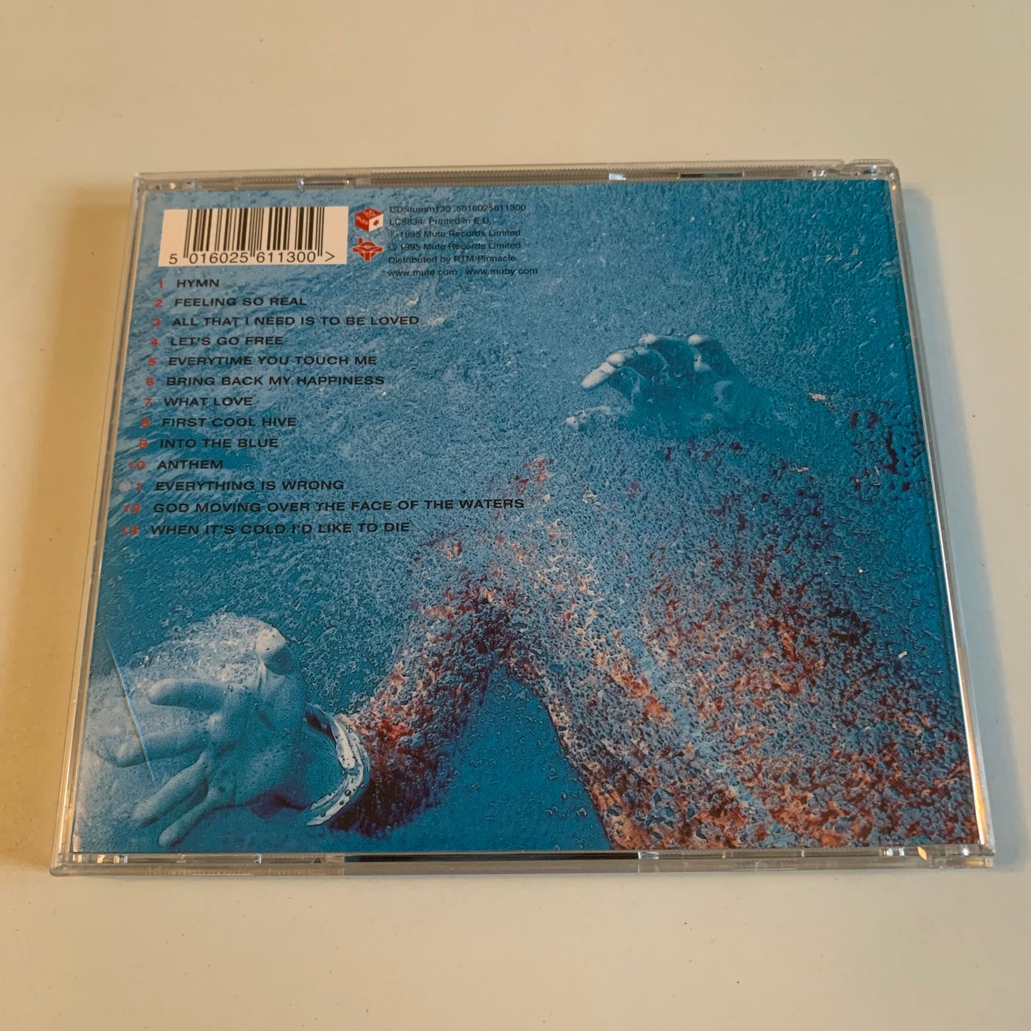 CD - Moby - Everything Is Wrong - 1995 Occasion