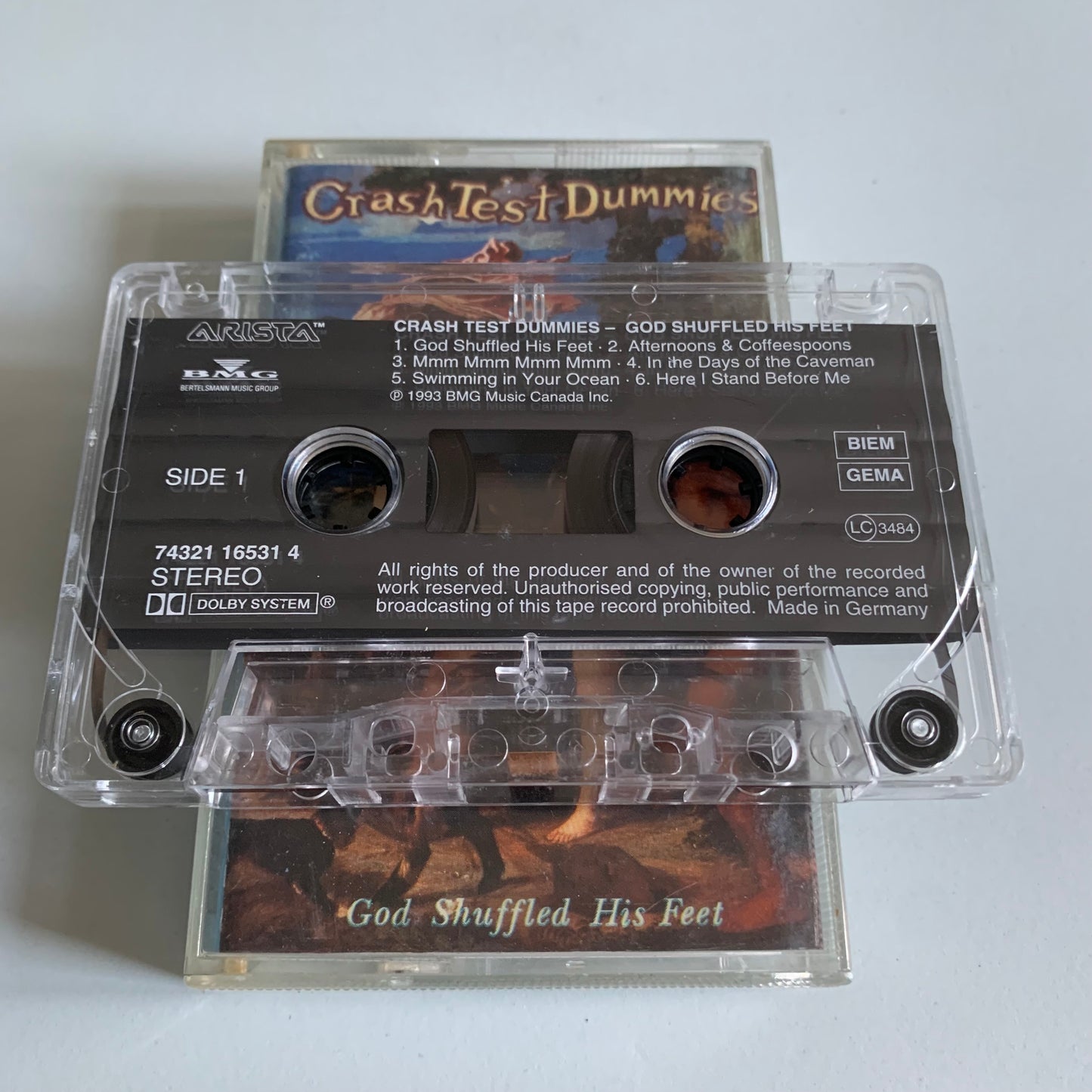 Crash Test Dummies - God Shuffled His Feet - 1993