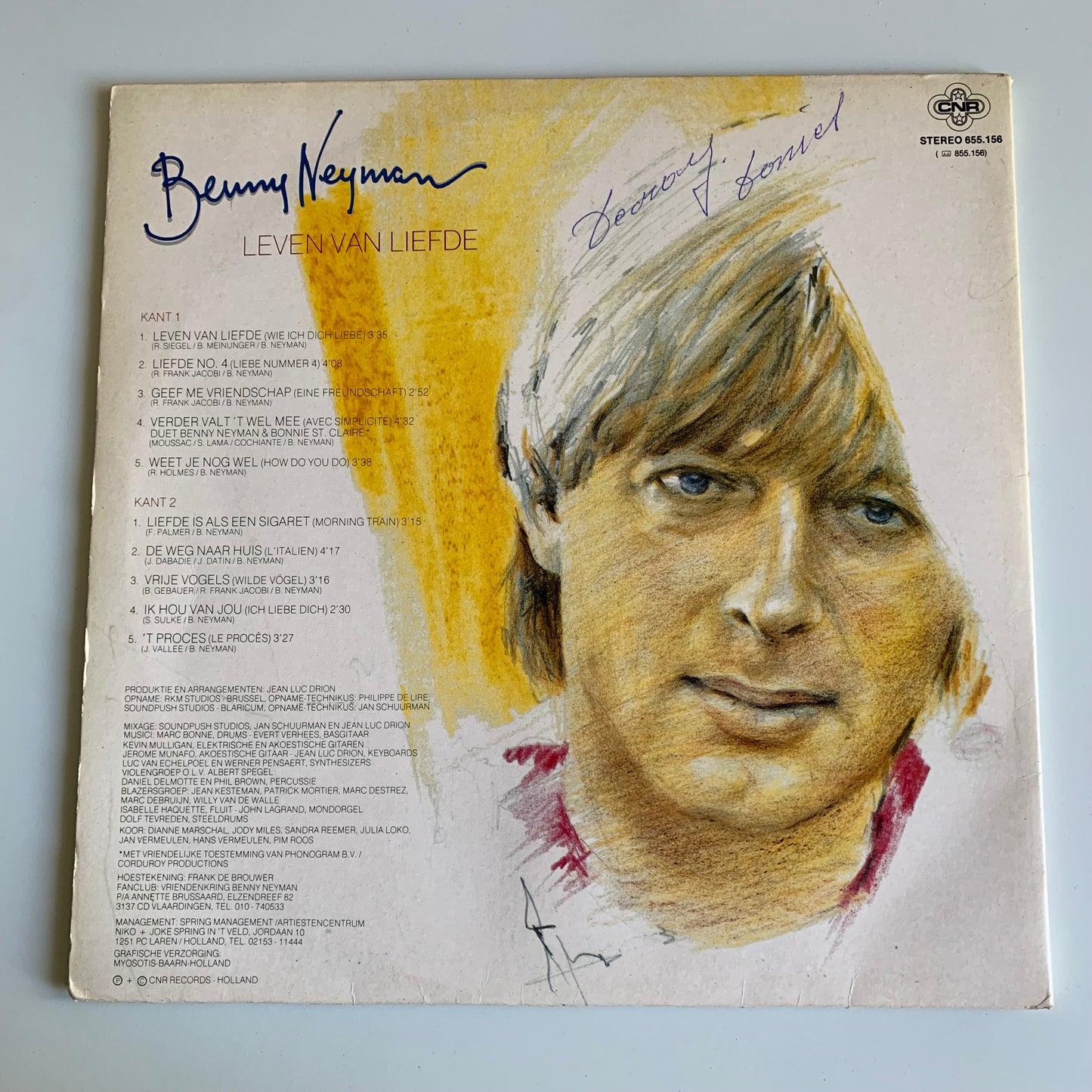 Benny Neyman - Leven Van Liefde - 33 tours 1982 Occasion