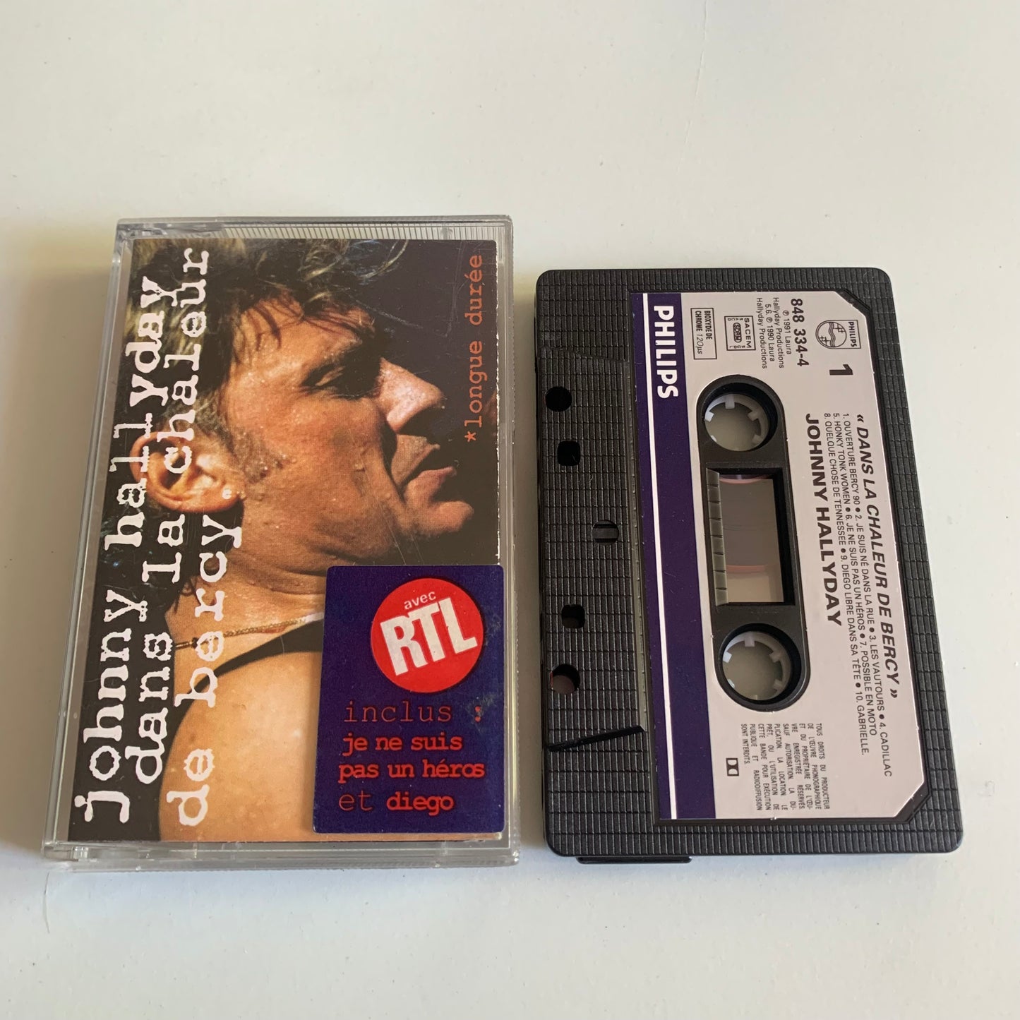 Johnny Hallyday - Dans La Chaleur De Bercy - 1991 Occasion