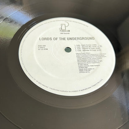 Lords Of The Underground - Faith - Single 1995