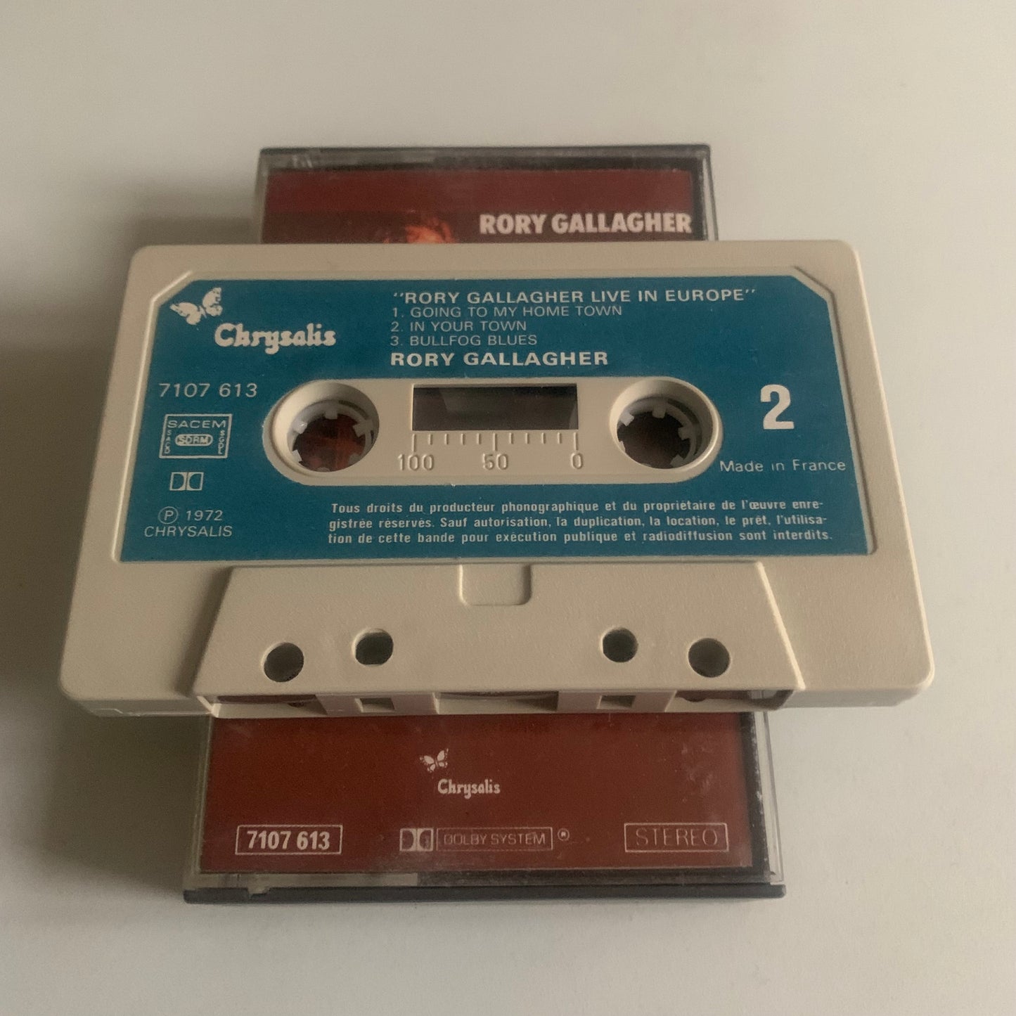 Rory Gallagher - Live! In Europe - 1980 Occasion