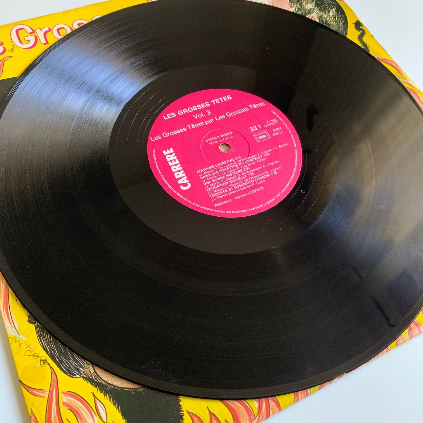 Les Grosses Têtes - Les Grosses Têtes De RTL Vol 3 - 33 tours 1982 Occasion