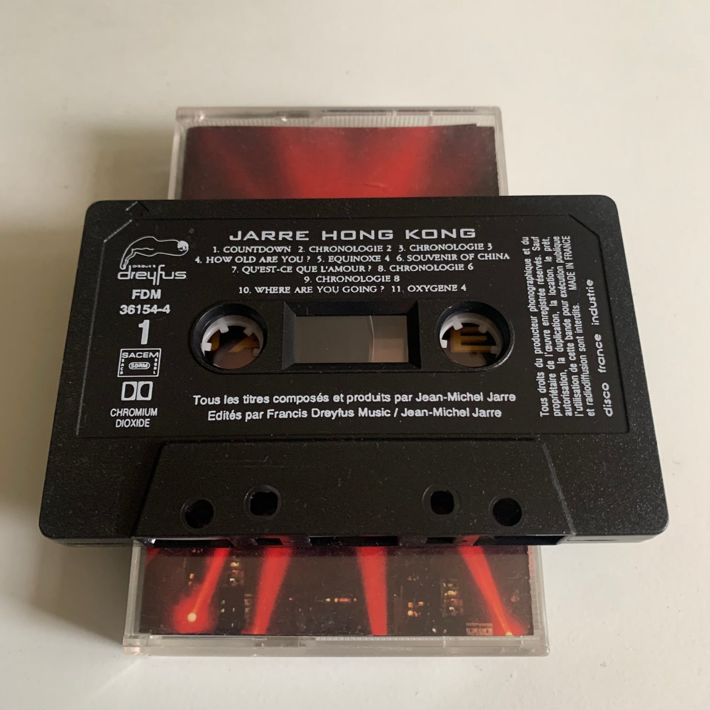 Jean Michel Jarre - Hong Kong - 1994 Occasion