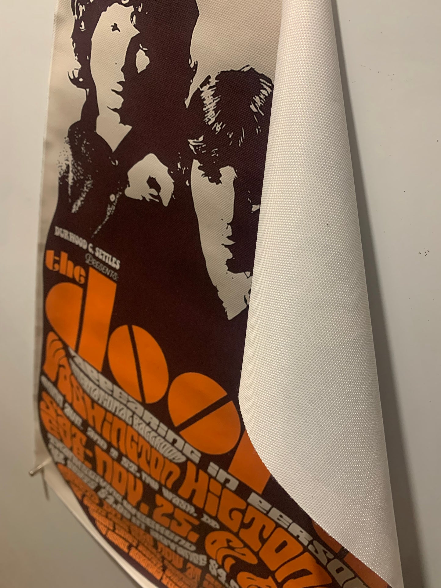 Affiche Poster en Toile - The Doors -  At Hilton 1967 - 45/30cm