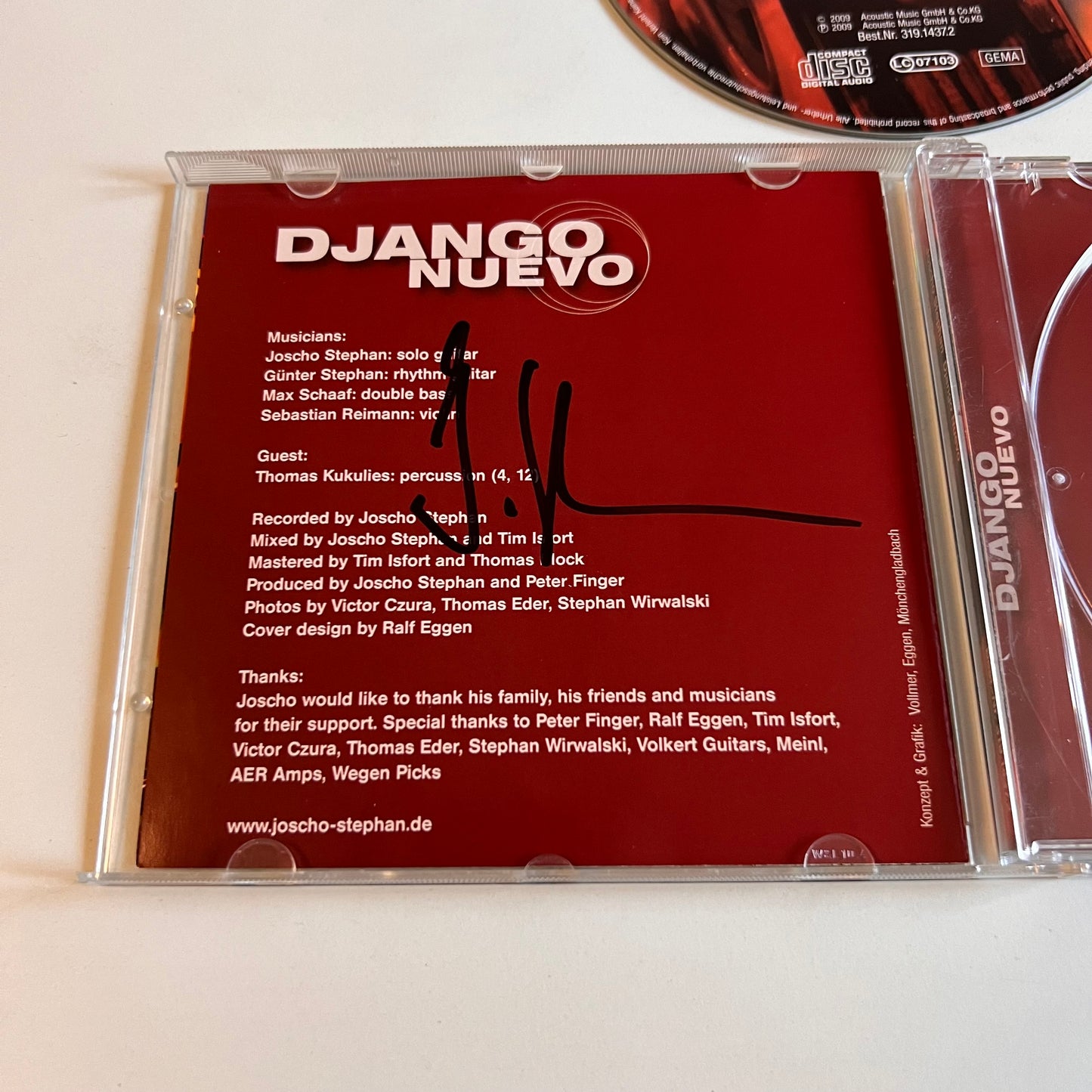 CD - Joscho Stephan - Django Nuevo - 2009