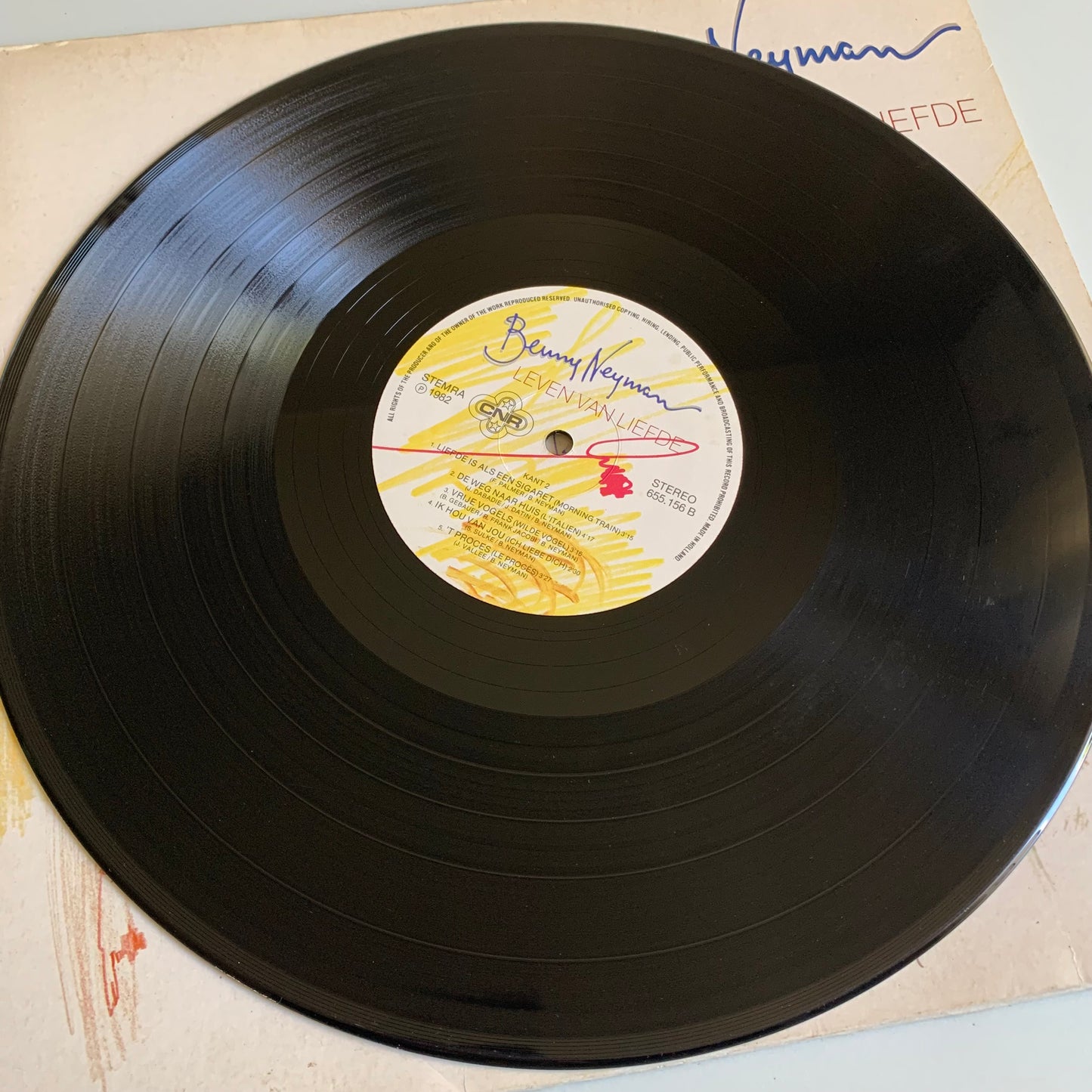 Benny Neyman - Leven Van Liefde - 33 tours 1982 Occasion