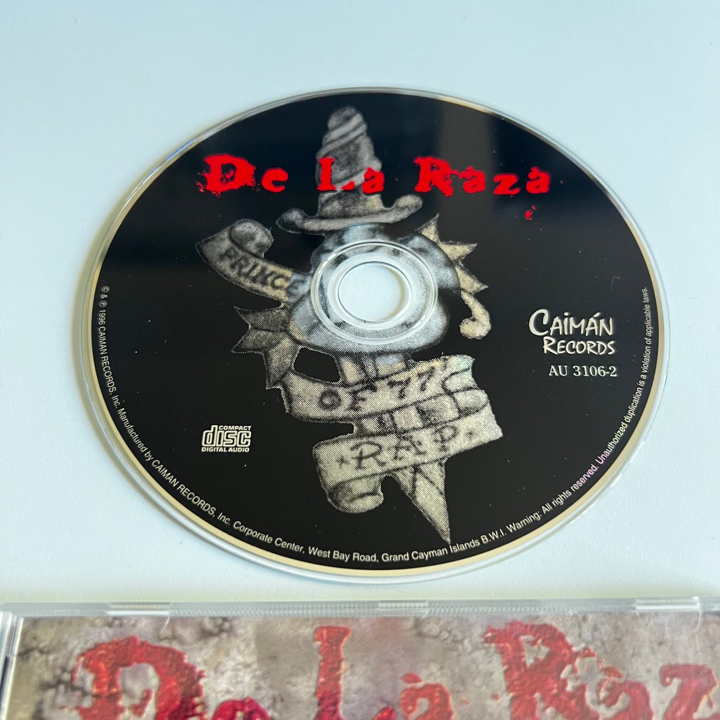 CD - De La Raza - De La Raza (Prince Of 77' Rap) - 1996