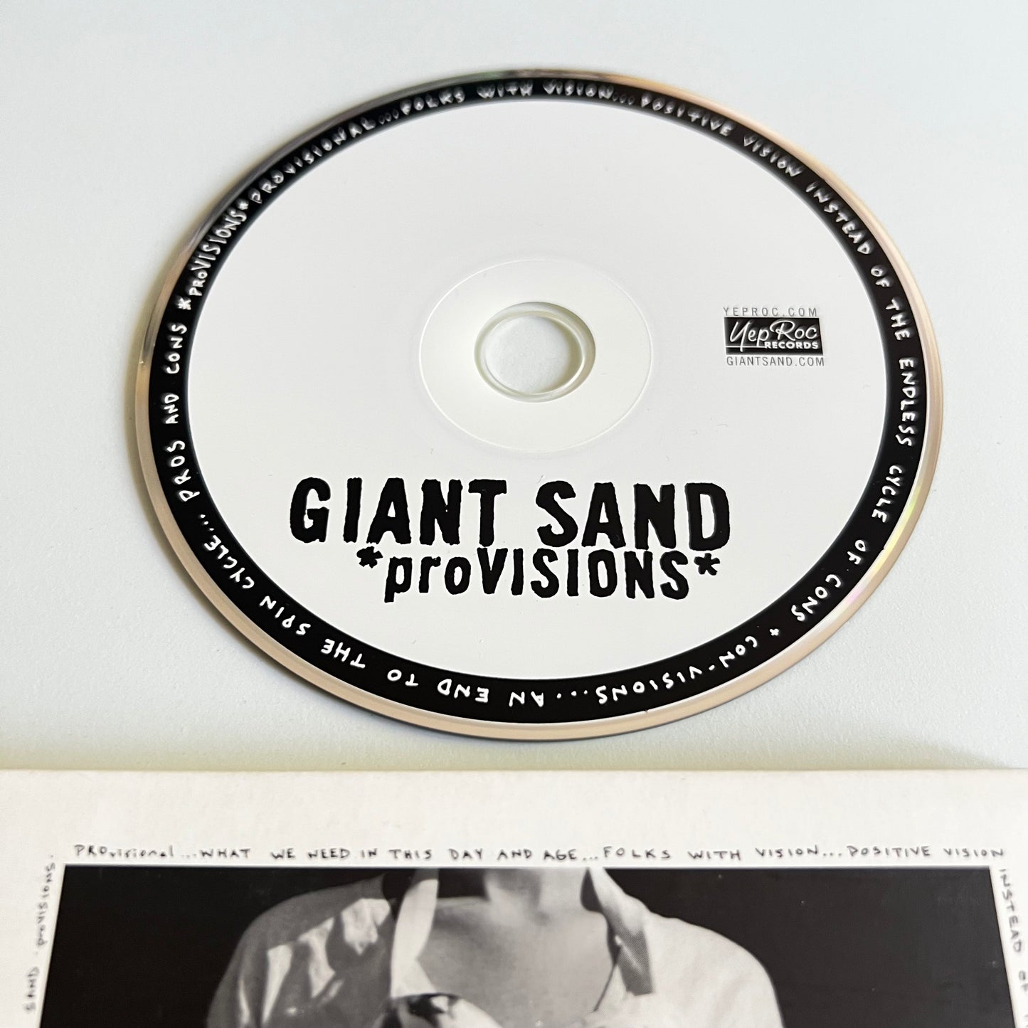 CD - Giant Sand - *proVISIONS* - 2008