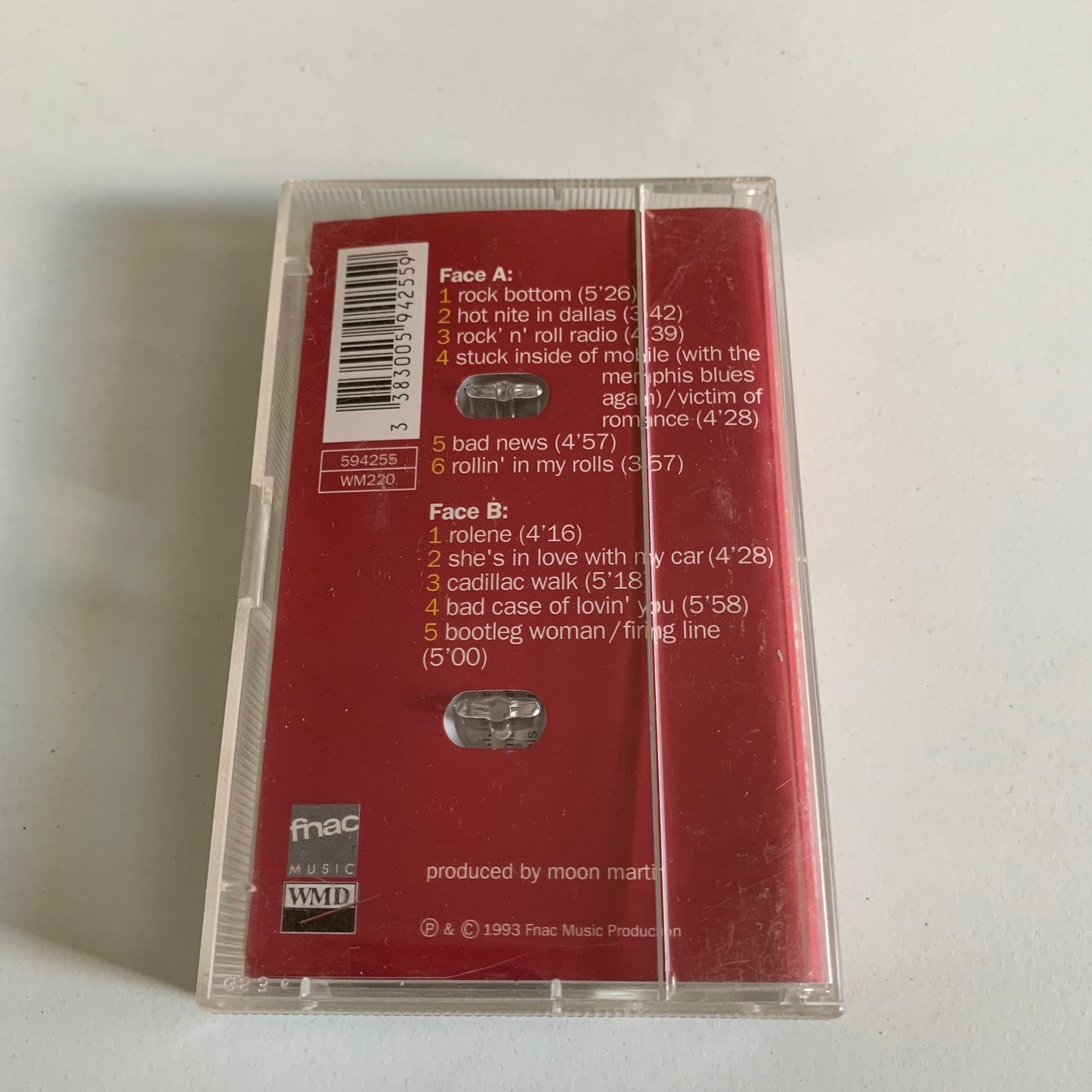 Moon Martin - Bad News Live - 1993 Occasion