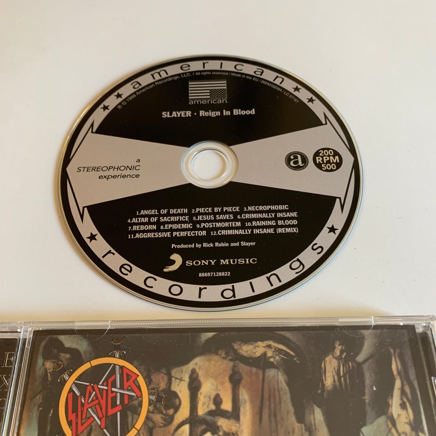 CD - Slayer - Reign In Blood - 2007 Occasion