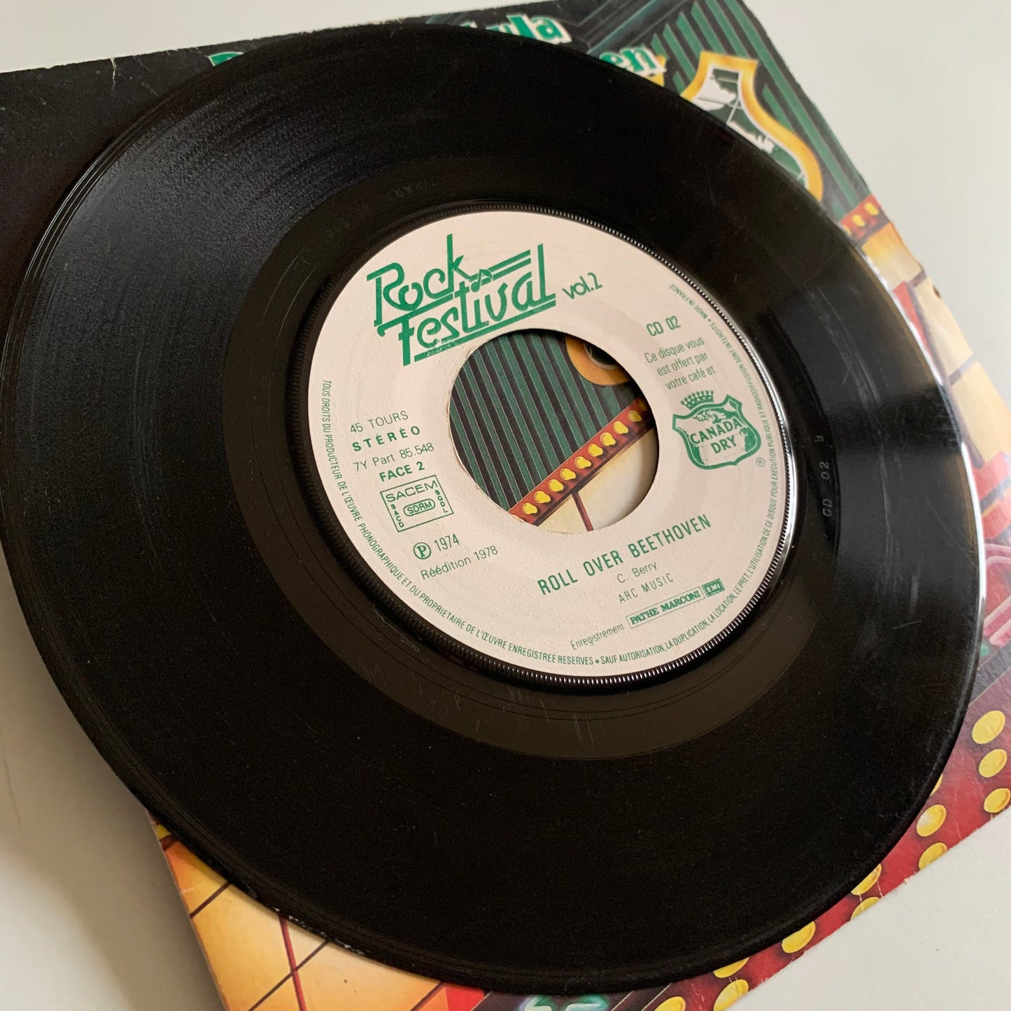 Rock Festival Vol.2 (Offert Par Canada Dry) - Single 1978 Occasion