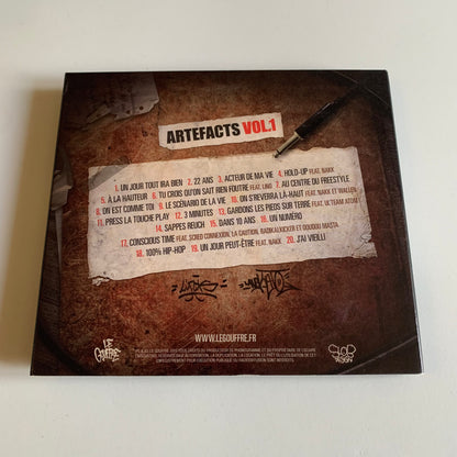 CD Dédicacé - Les 10' - Artefacts Vol.1 - 2017