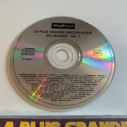CD - Compilation - La Plus Grande Discothèque Du Monde Vol. 7 - 1993