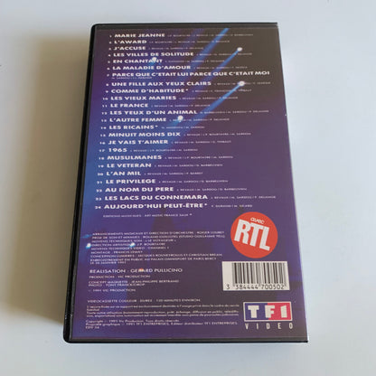 Michel Sardou - Bercy 91 Concert Intégral - 1991 VHS Occasion