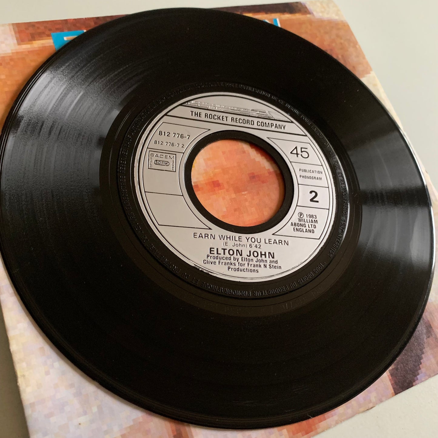 Elton John - I'm Still Standing - Single 1983 Occasion