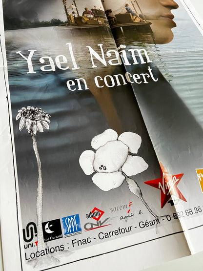 Affiche Poster Original Yael Naïm En Concert - 60x40cm