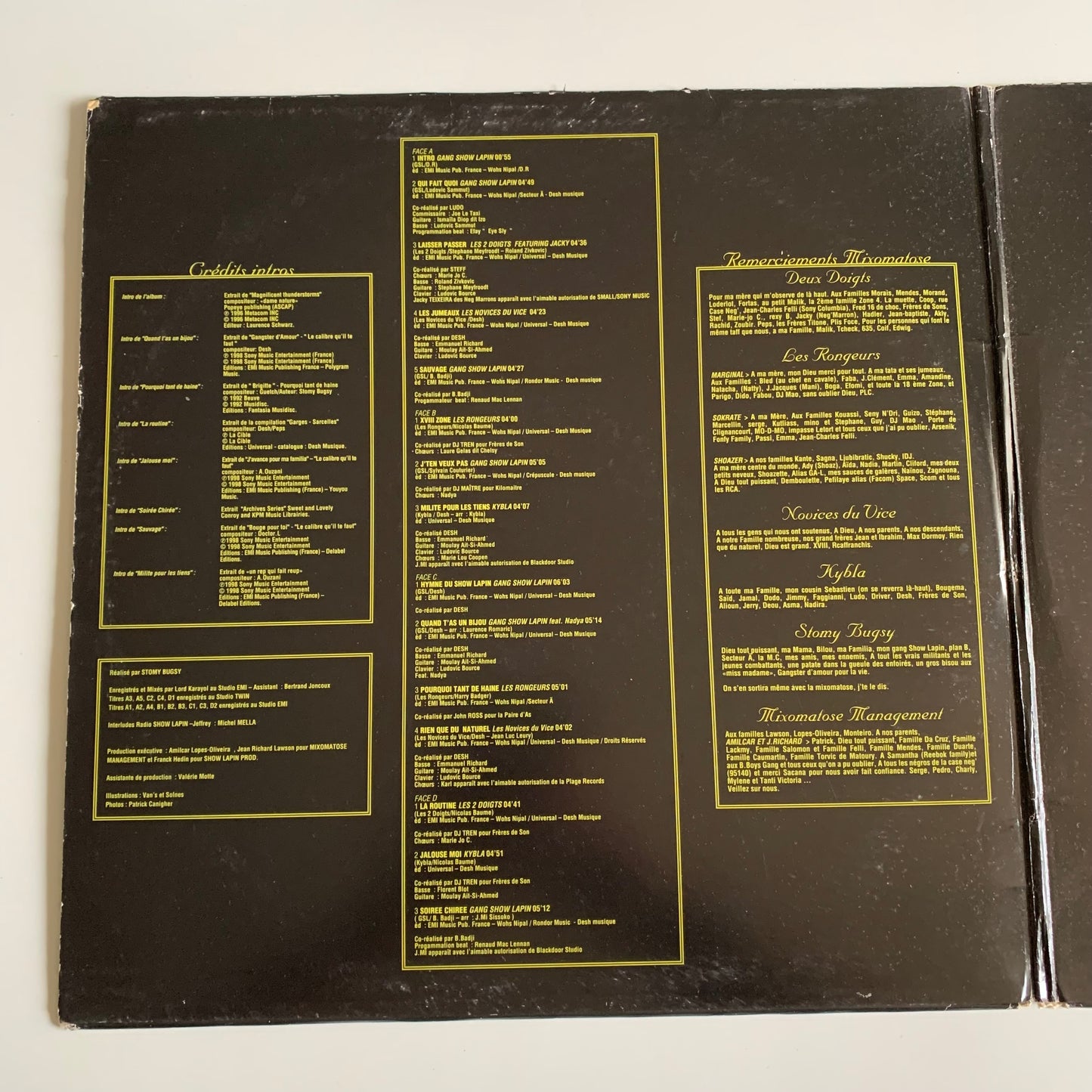 Le Gang Show Lapin - Mixomatose - Double LP 1999 Occasion