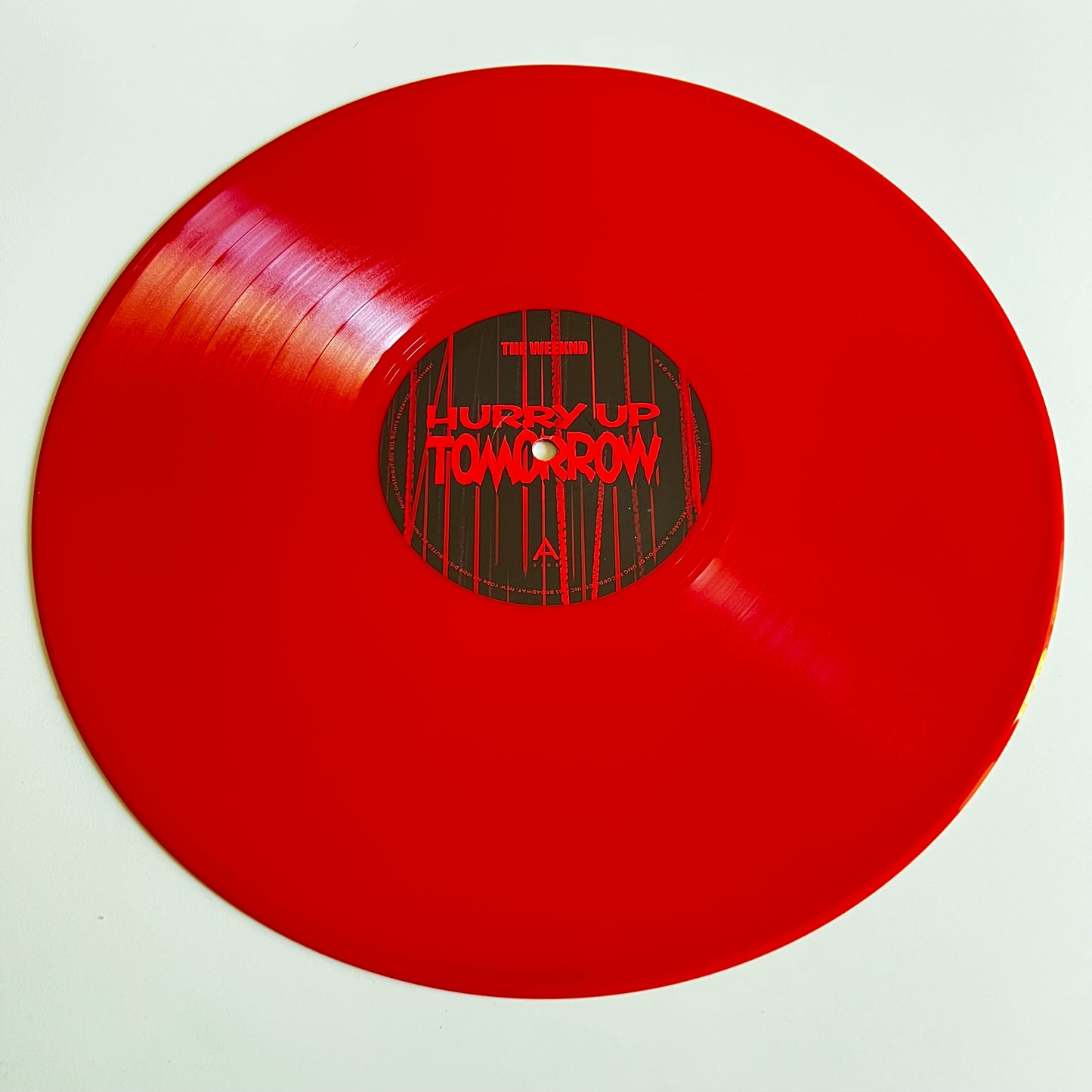 The Weeknd - Hurry Up Tomorrow - LP Red Rouge 2025