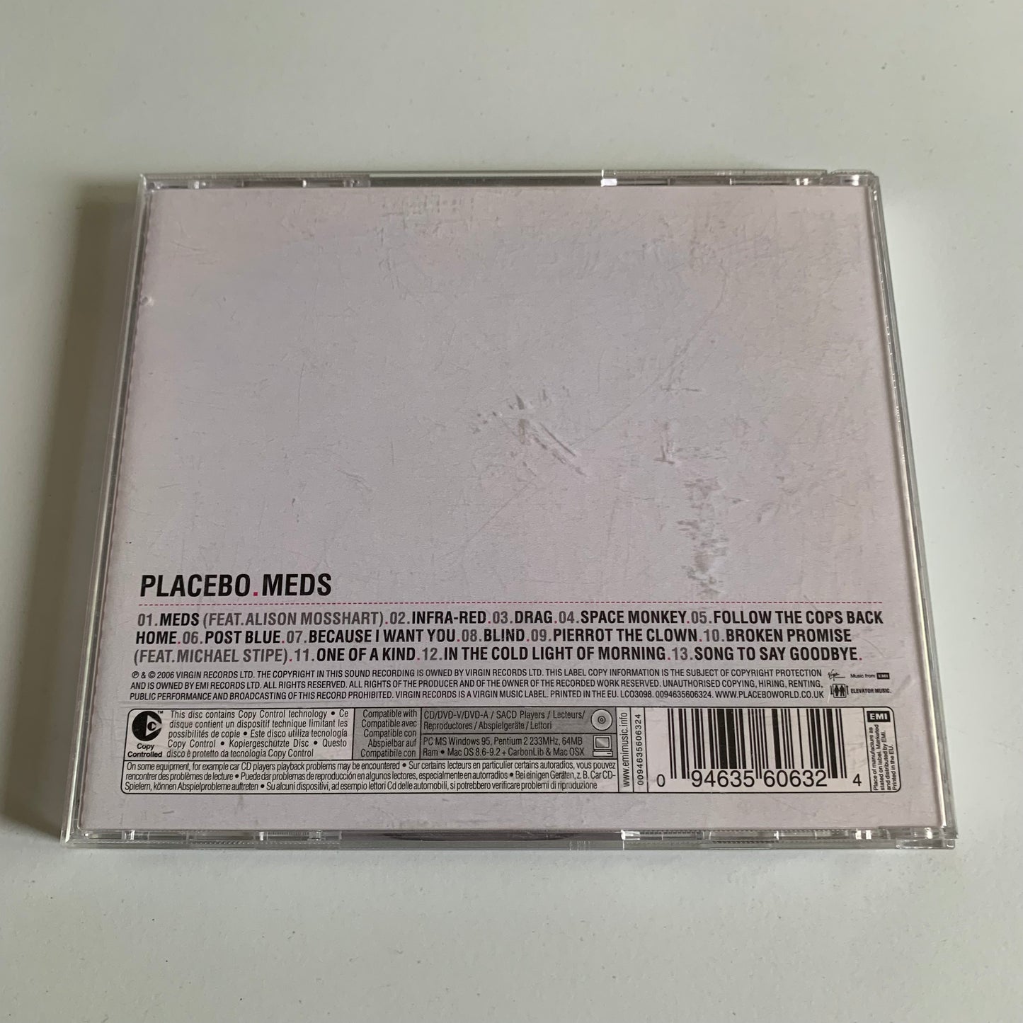 CD - Placebo - Meds - 2006 Occasion