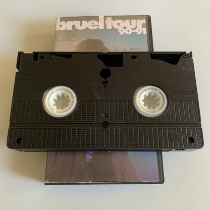 Patrick Bruel - Bruel Tour 90-91 - Si Ce Soir - En Concert En Coulisse - VHS 1991 Occasion