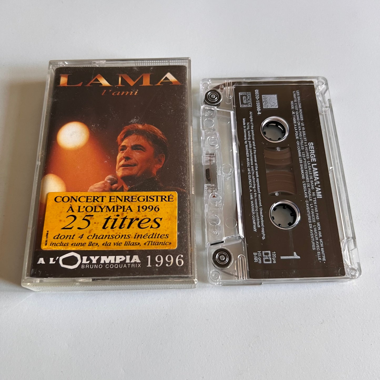 Serge Lama - L'Ami - A L’Olympia 1996