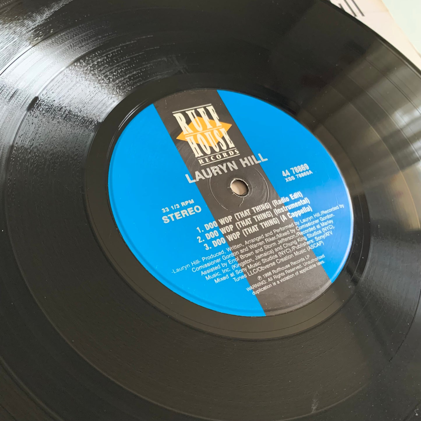 Lauryn Hill - Doo Wop (That Thing) / Lost Ones - Single 1998