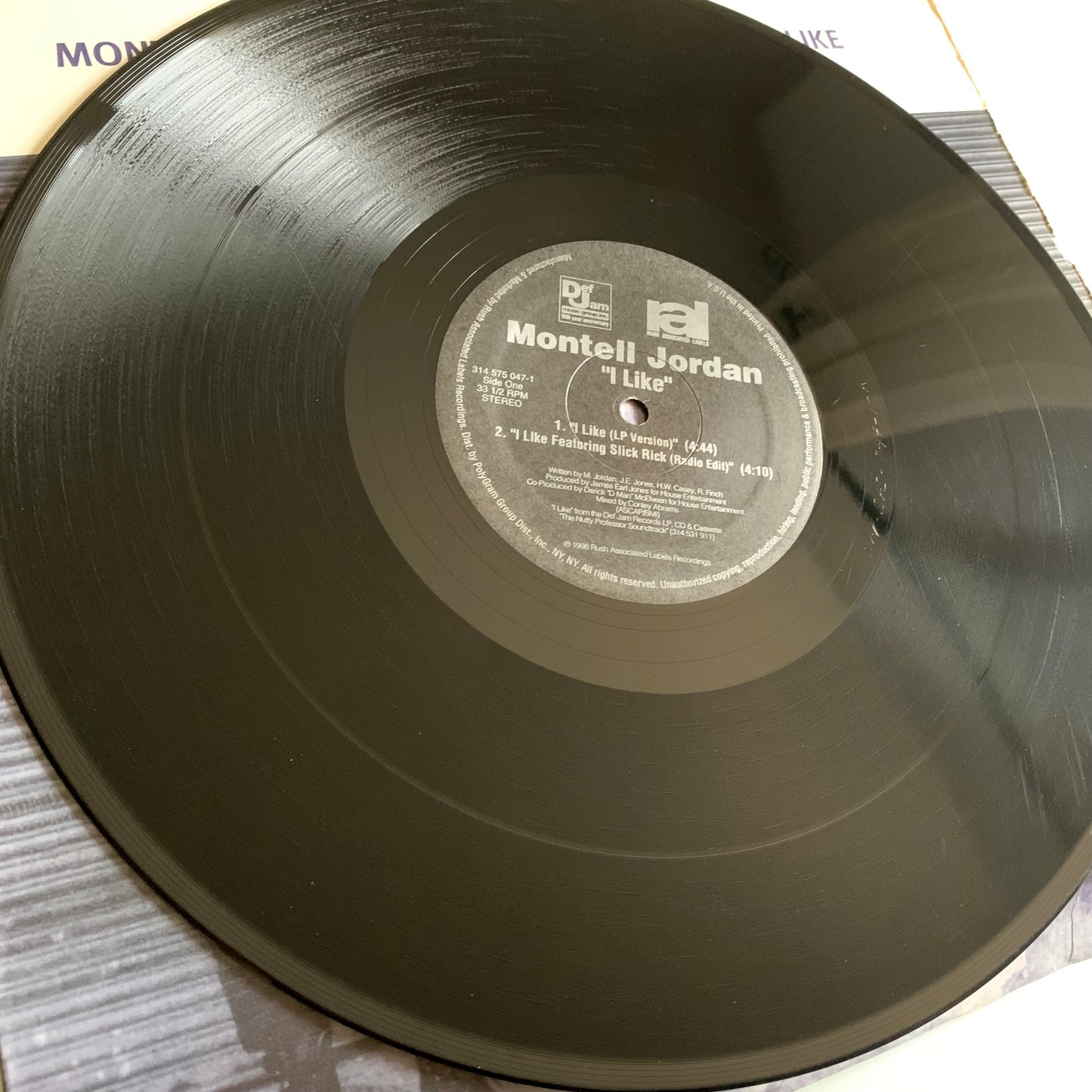 Montell Jordan - Slick Rick - I Like - Single 1996