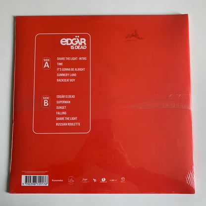 Edgär - Edgär Is Dead - LP Red 2024