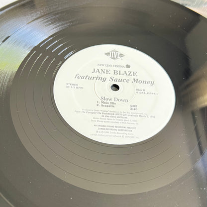 Jane Blaze - Sauce Money - Slow Down - Single Promo 1999