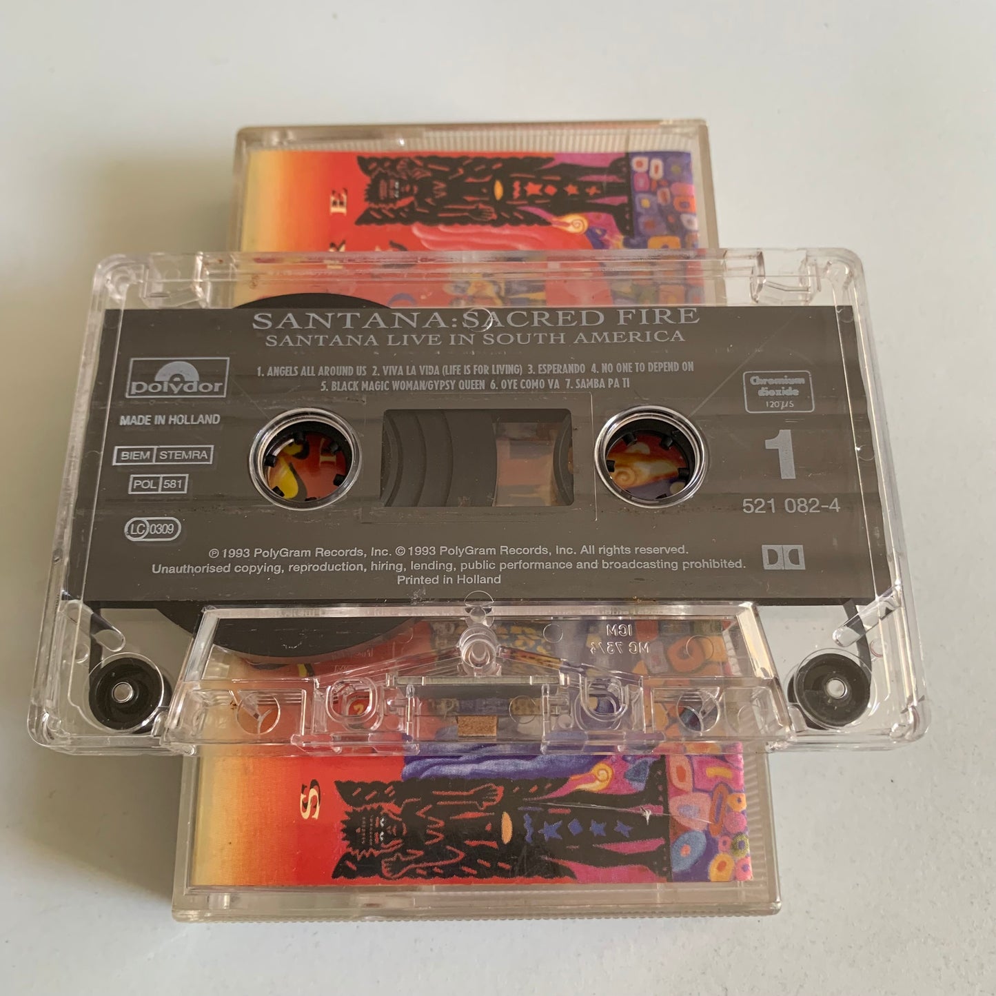 Santana - Sacred Fire: Santana Live In South America - 1993 Occasion