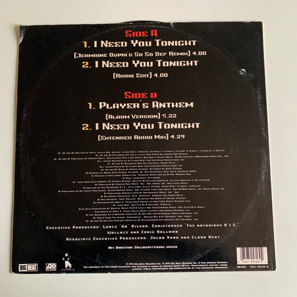 Junior M.A.F.I.A. - Aaliyah - I Need You Tonight - Single 1996