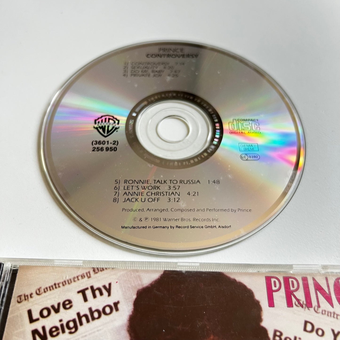 CD - Prince - Controversy - 1981
