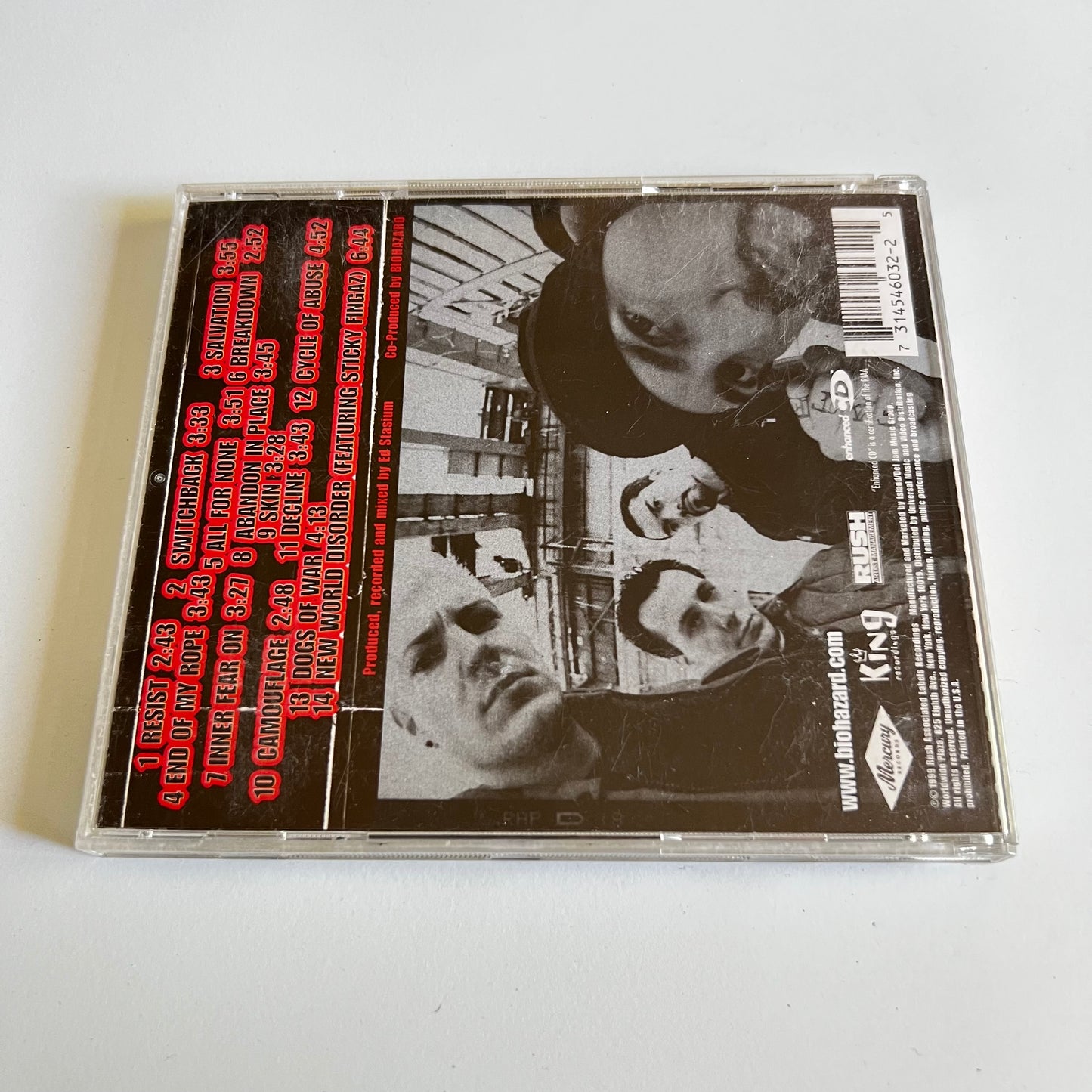 CD - Biohazard - New World Disorder - 1999