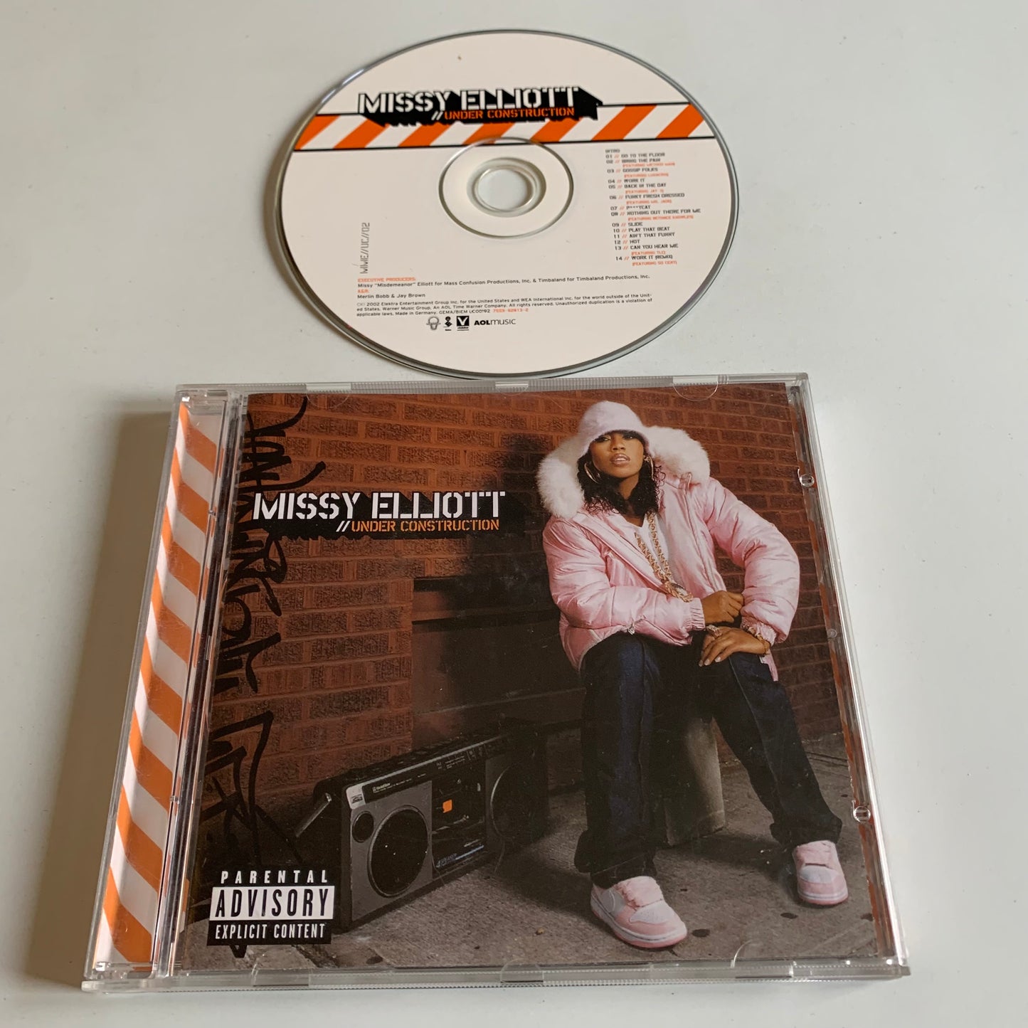 CD - Missy Elliott - Under Construction - 2002 Occasion