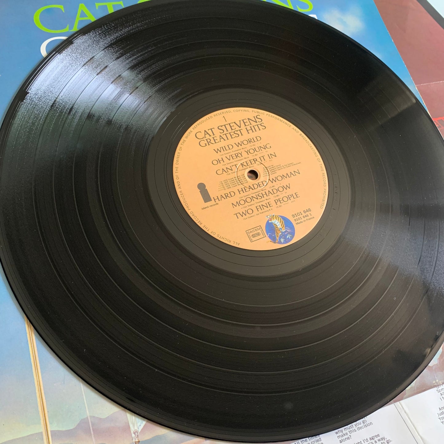 Cat Stevens - Greatest Hits - + Poster 1975 Occasion