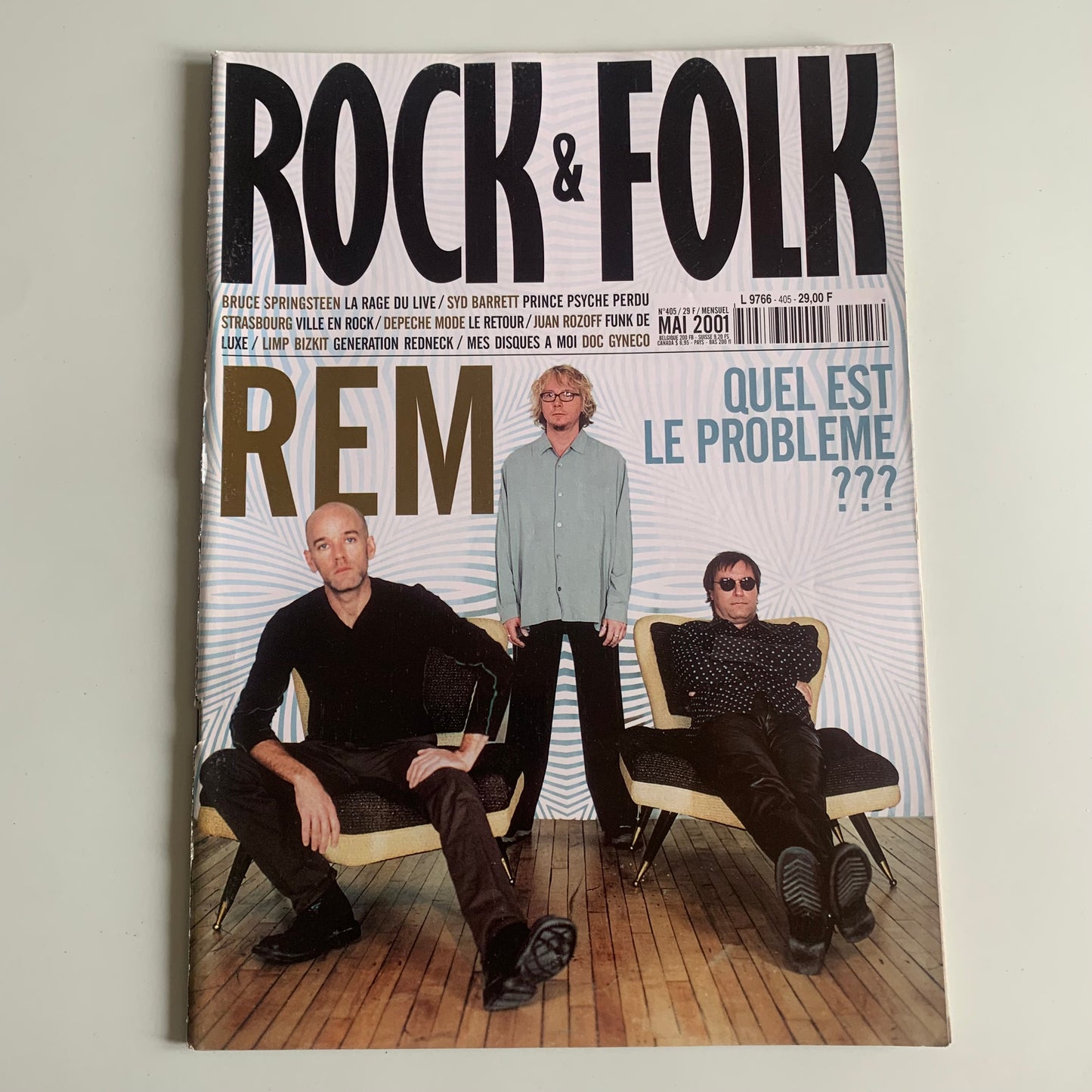 Magazine Rock & Folk - Nº405 Mai 2001