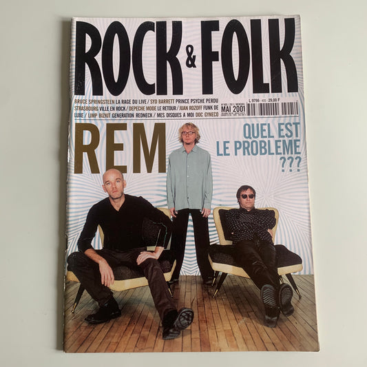Magazine Rock & Folk - Nº405 Mai 2001