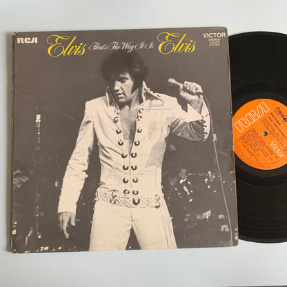 Elvis Presley - Elvis - That's The Way It Is - LP 1971 Occasion