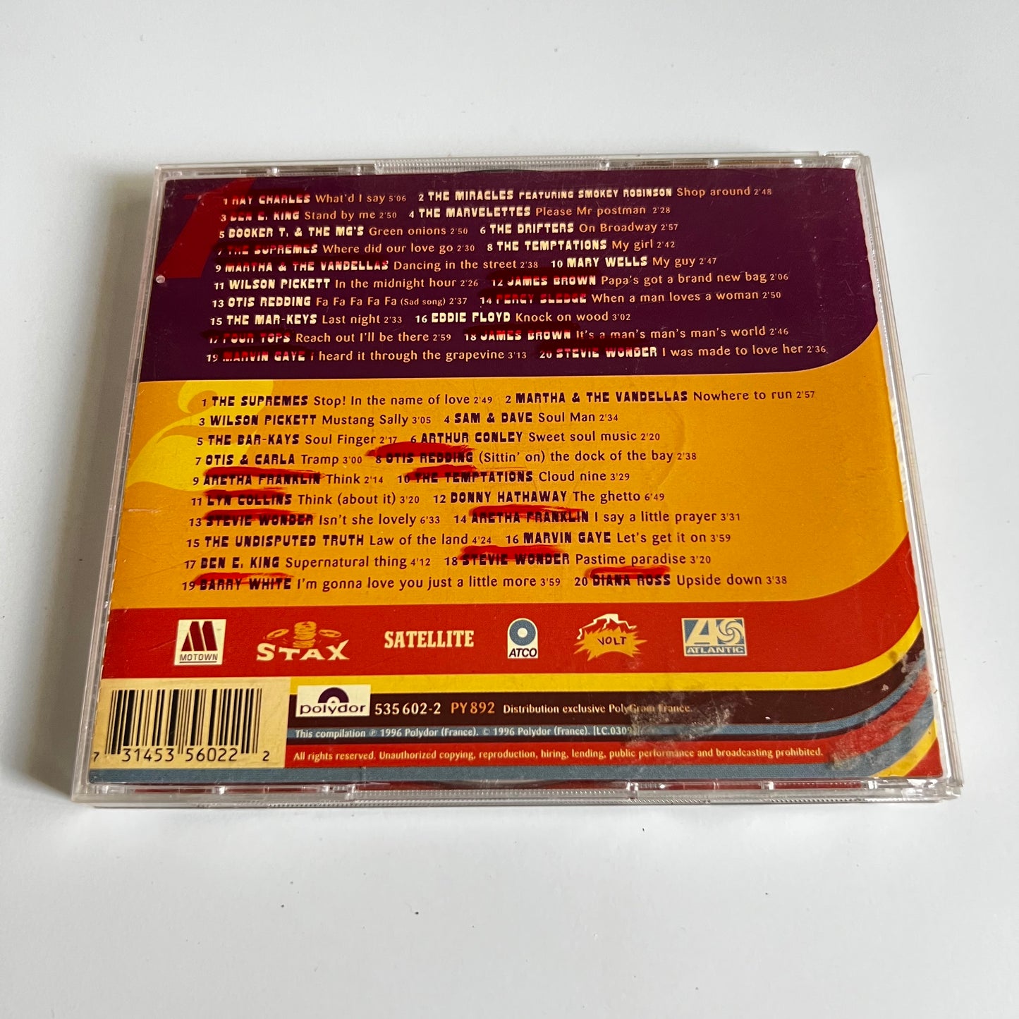 CD - Compilation - Magic Soul - 1996