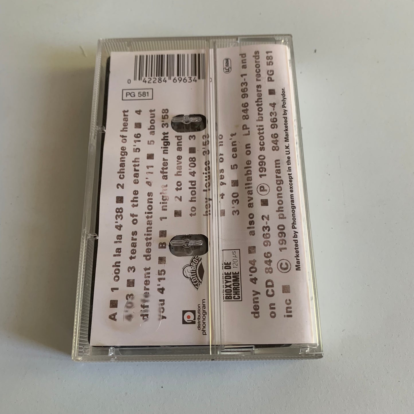 David Hallyday - Rock'n'heart - 1990 Occasion