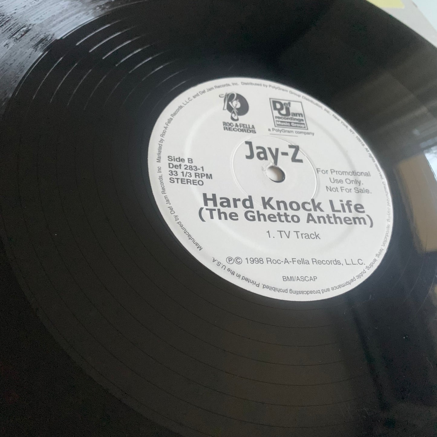 Jay-Z - Hard Knock Life (The Ghetto Anthem) - Single Promo 1998