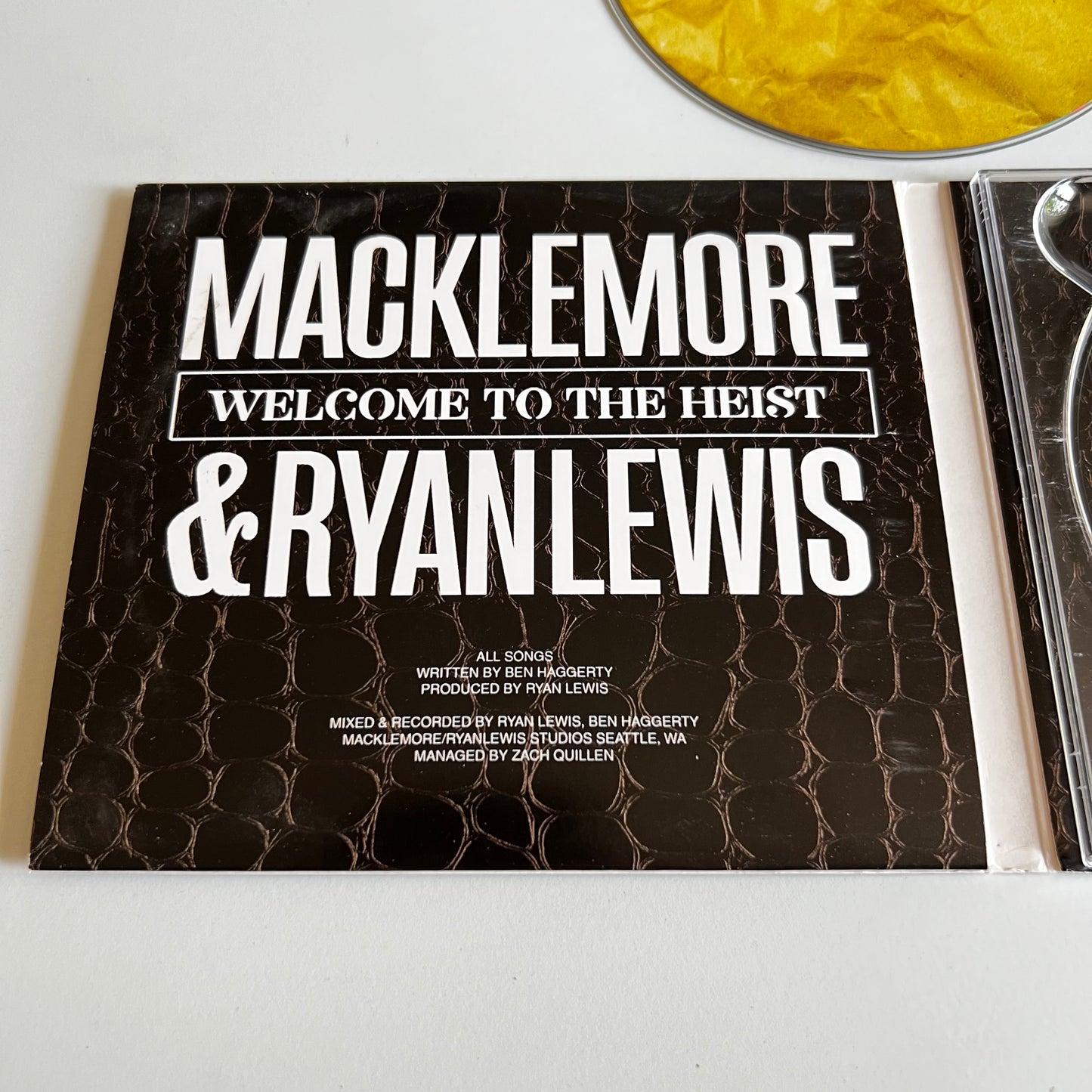 CD - Macklemore - Ryan Lewis - The Heist - 2012