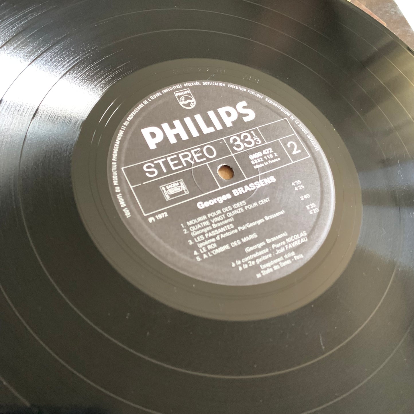 Georges Brassens - Fernande - 11 - LP Occasion