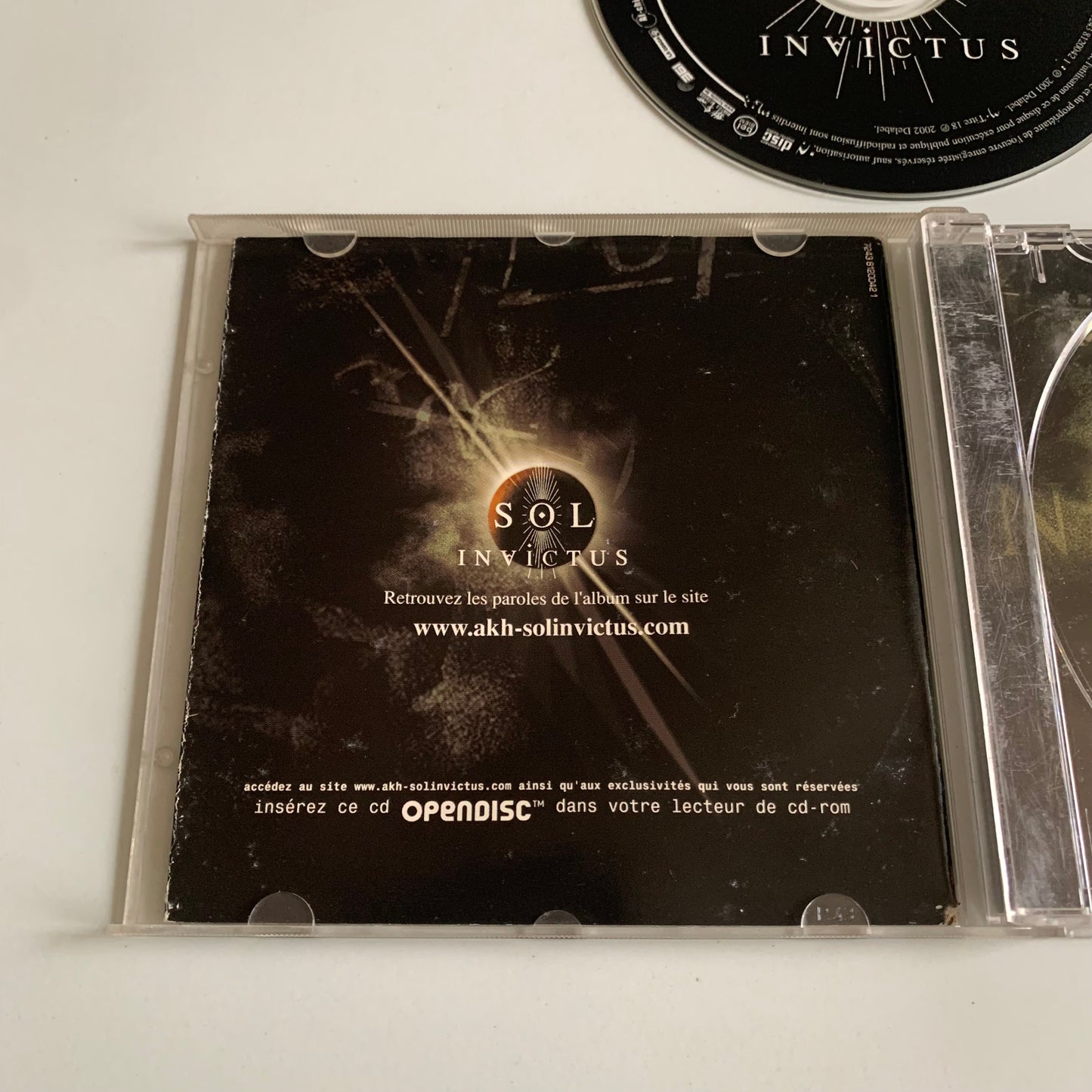 CD - Akhenaton - Sol Invictus - 2002 Occasion